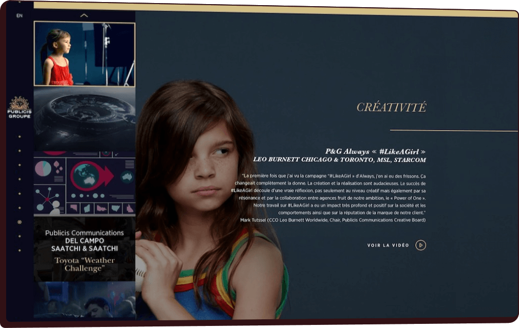 Visuel de couverture pour le projet Publicis