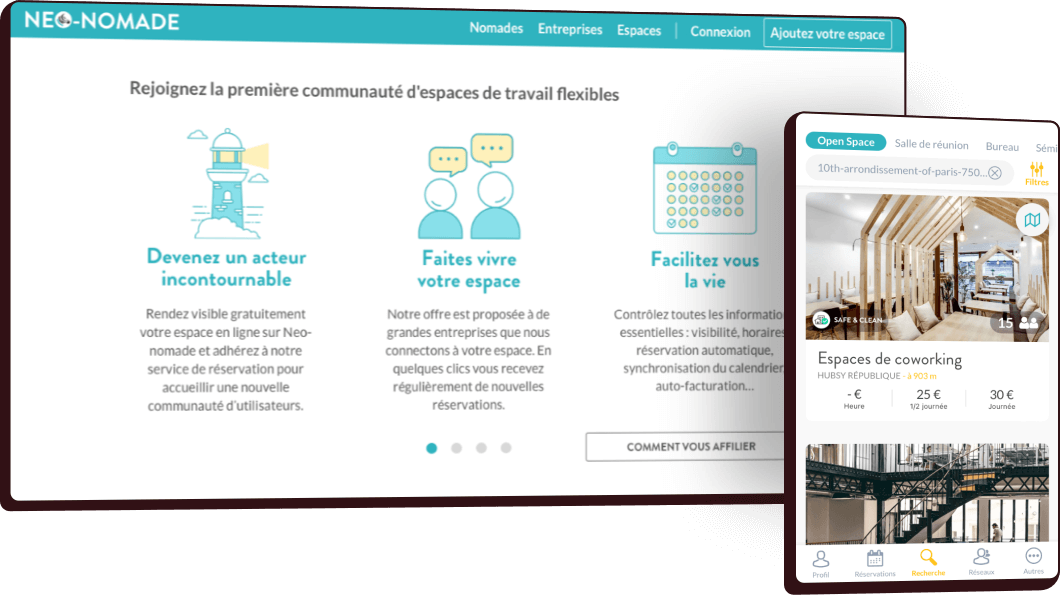 Visuel de couverture pour le projet Neo-nomade